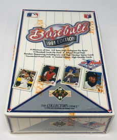 Box, 1991baseballcard, Baseball, variou