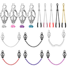 Steel, Jewelry, Chain, nippleclip