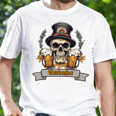 Funny, Fashion, skull, drinkshirt