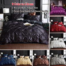 beddingkingsize, silk, purecolorbed, Home