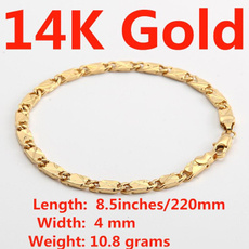yellow gold, Jewelry, Chain, Bracelet
