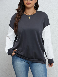 Plus Size, Sleeve, Women's Fashion, Pullovers