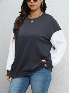 Plus Size, Sleeve, Women's Fashion, Pullovers