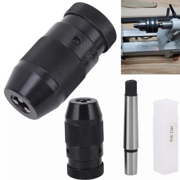 Keyless Alloy Drill Bit Chuck 0.5-3.2mm – Universal Adapter Converter For Drills