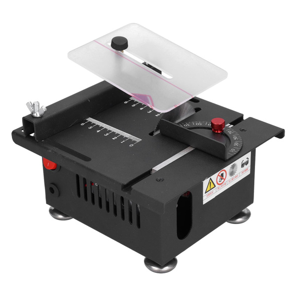 100W Table Saw Sliding Portable Table Saw,Rail Table Saws Wood Working Table Cutting Saw Speed