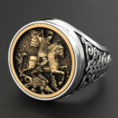 men_rings, Jewelry, dragon, Roman