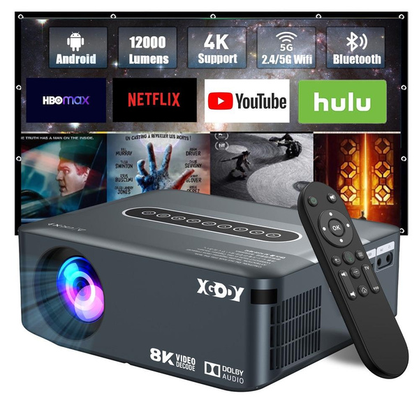 XGODY Sail 2 8K Smart Projektor - 25000 Lumen, WiFi Produktbild-Vorschau 7