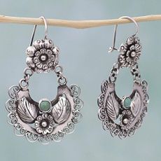 Sterling, Sterling Silver Earrings, wedding earrings, sterling silver