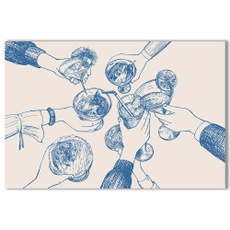 champagnewallart, art, Cocktail, cocktailposter