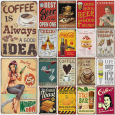 Beer, Coffee, bar sign, Plaques & Signs