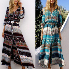Fashion, Floral print, hippie, sundress