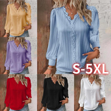 blouse, Plus Size, lanternsleeve, Sleeve