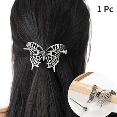 butterfly, Goth, Jewelry, Clip