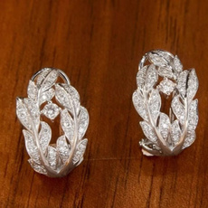 Cubic Zirconia, Women, leaf, lover gifts