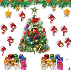 Box, Christmas, Gifts, Tree