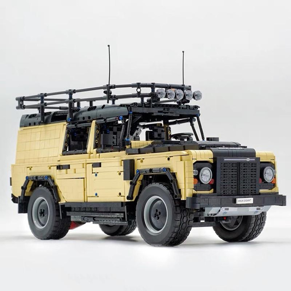Robots Building Toy Bricks&Blocks 4WD MOC Technic Car Chassis Building ...