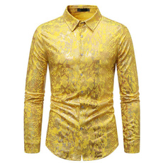 Fashion, Shirt, gold, long shirt