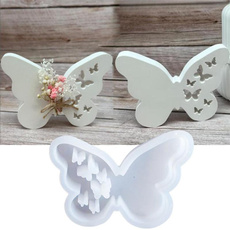 butterfly, gypsum, casting, Silicone
