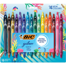 Medium, retractablegelpensfornotetaking, colorfulgelpen, retractablegelpen