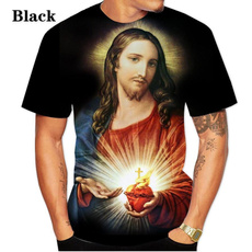 Printed T Shirts, Christian, Cotton T Shirt, jesus