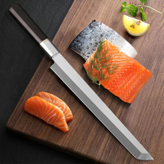 outdoorknife, salmonknife, fish, Sushi