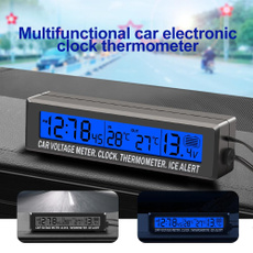 minielectronicclockforcar, led, electronicclockincar, Clock