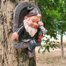 Outdoor, dwarf, gnomegarden, Tree