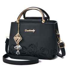 Flowers, publack, leather, womentote