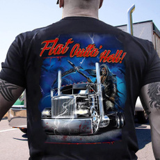 truckdriver, Fashion, Shirt, skull