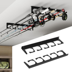 fishingrodholder, horizontalrodstandforgarage, wallceilingstoragerack, Convenient