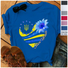 ukraine, Heart, Sunflowers, ukrainianflag