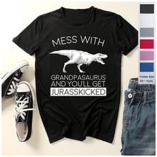 Summer, Fashion, Shirt, grandpasauru