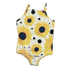 babyswimwearfashion, Sunflowers, babybikinigirl, onepiece