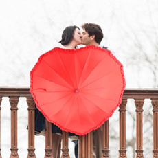 versatileaccessory, Umbrella, Fashionable, uniqueheartshape