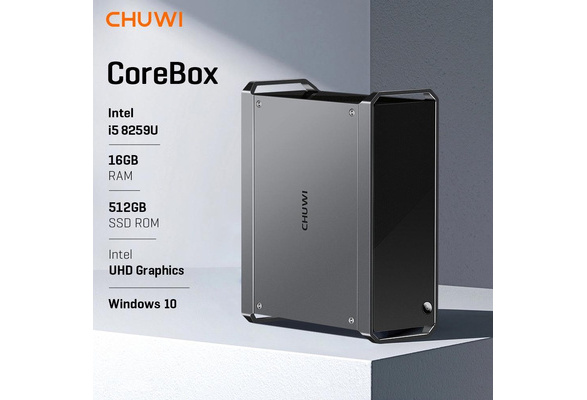 New Arrival CHUWI CoreBox i5-8259U Intel Core i5 Mini PC 16G 256