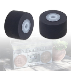 rubbertape, cassettetapepinchroller, cartridgeradioroller, cassetterecorder