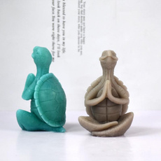 Turtle, plasterornament, art, meditationturtle
