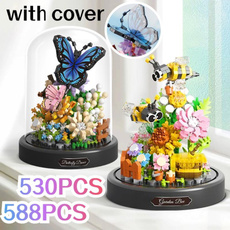 Bonsai, butterfly, blockspuzzle, Toy