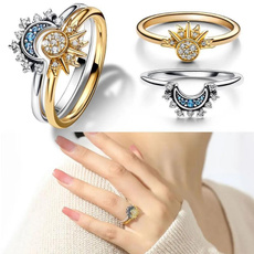 DIAMOND, Star, wedding ring, friendshipring
