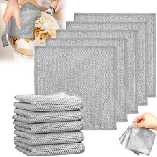 Steel, rag, washcloth, kitchentowel