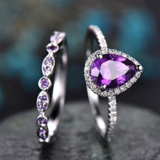 Women, stackablering, wedding ring, Diamond Ring