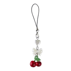 cherryphonecharm, Jewelry, Chain, Phone
