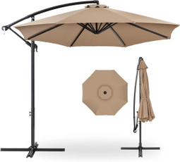 Lawn, Umbrella, Garden, tilt