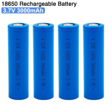 Flashlight, Rechargeable, 18650, Battery