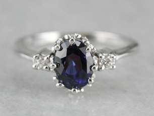 Couple Rings, Blues, DIAMOND, wedding ring