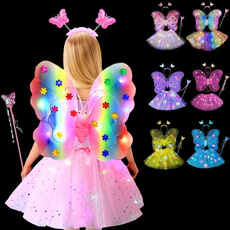 butterfly, led, magicwand, Dress