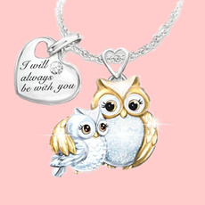Owl, Chain Necklace, Fashion, Love