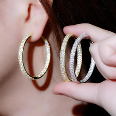 Hoop Earring, Jewelry, exaggerationearring, women earrings