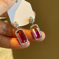 party, Gemstone Earrings, 925 silver earrings, Jewelry