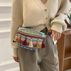 Shoulder Bags, multifunctionalbag, Waist, Simple